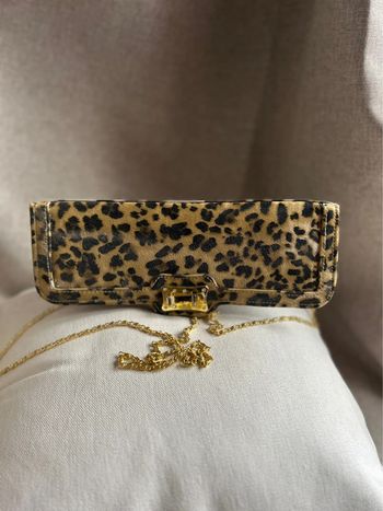 Pochette de soirée léopard