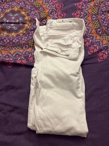 Jean blanc taille 38 
