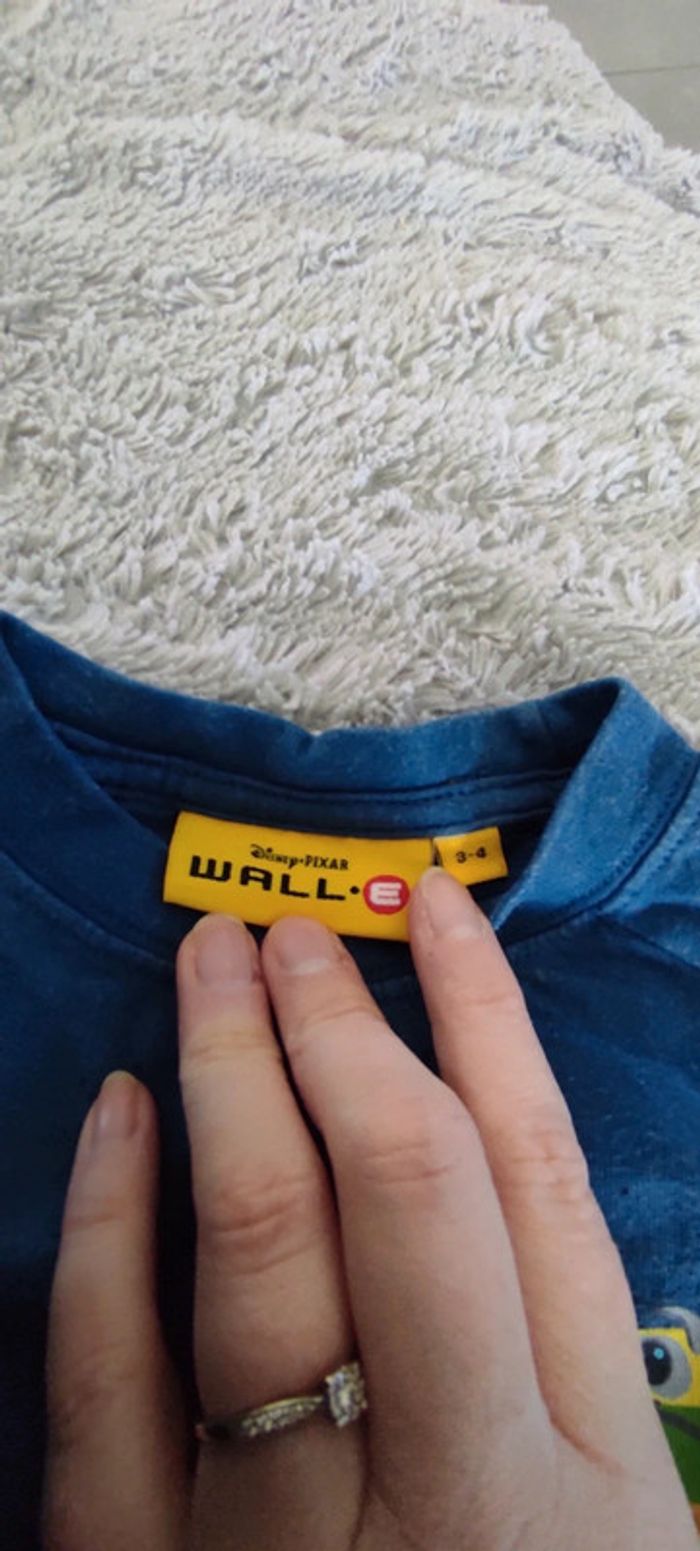 T shirt manches longues disney 3-4ans - photo numéro 2