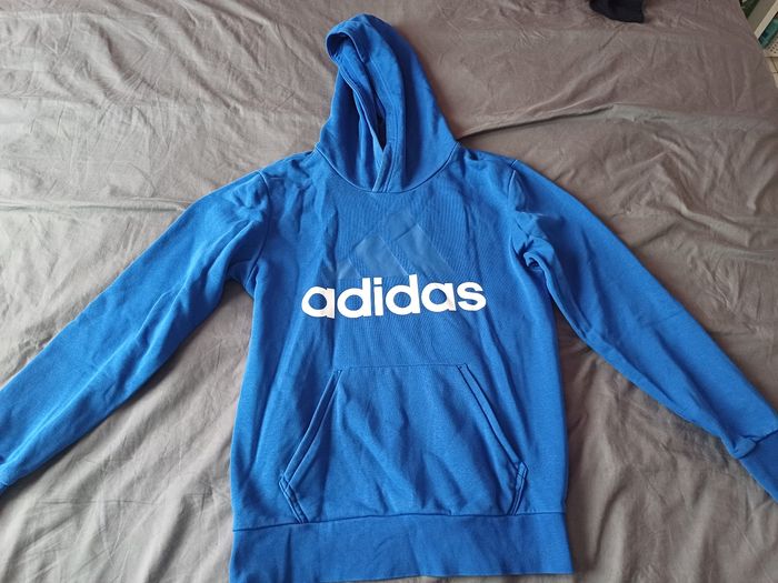 Sweat adidas bleu
