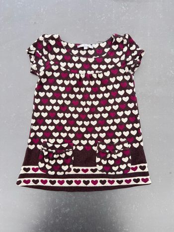 Robe manches courtes