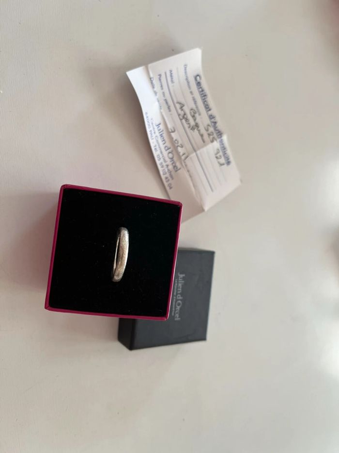 Bague argent