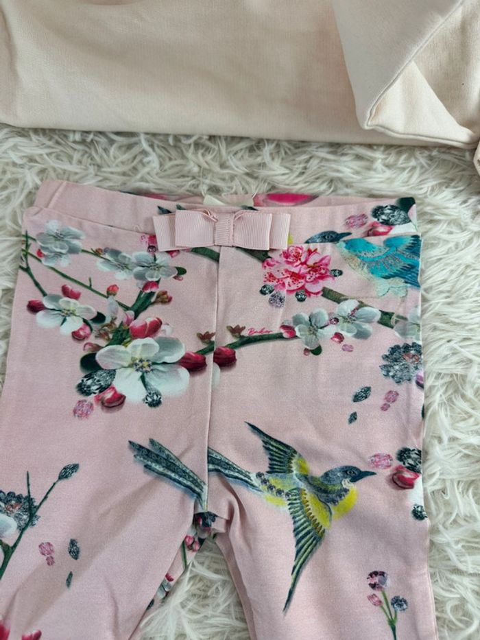 Ensemble pull et legging Baker by ted Baker taille 9-12 mois - photo numéro 3
