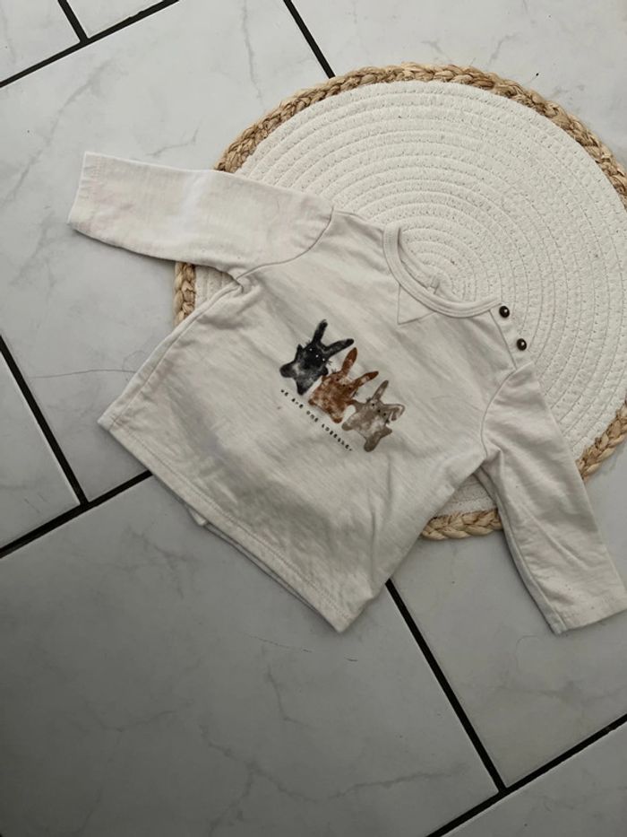 Tee shirt manche longue mixte - photo numéro 2