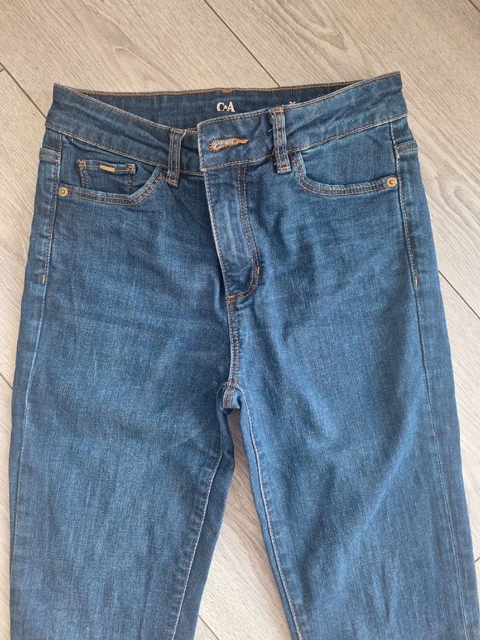 Pantalon en jean taille 36/38 C&A - photo numéro 2