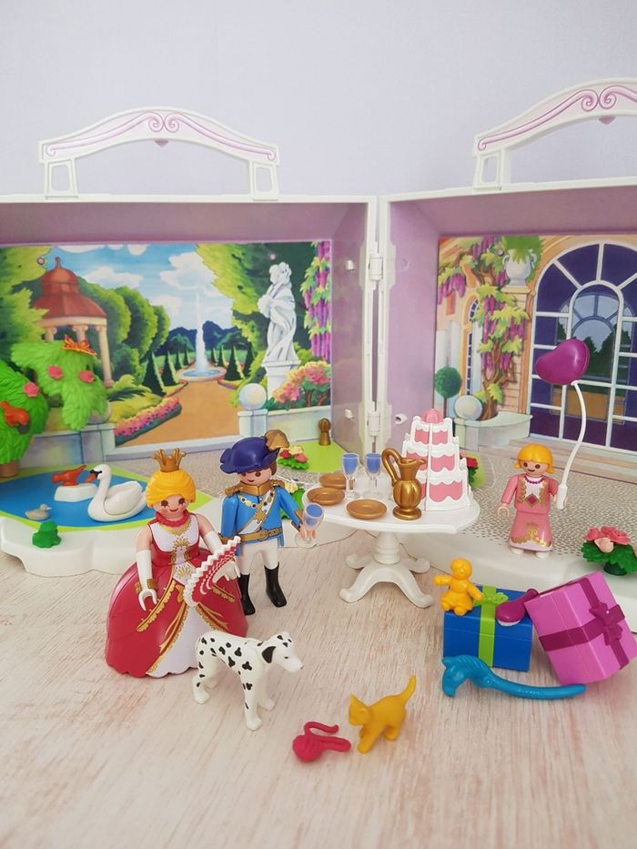 Coffret Playmobil anniversaire de la princesse au château