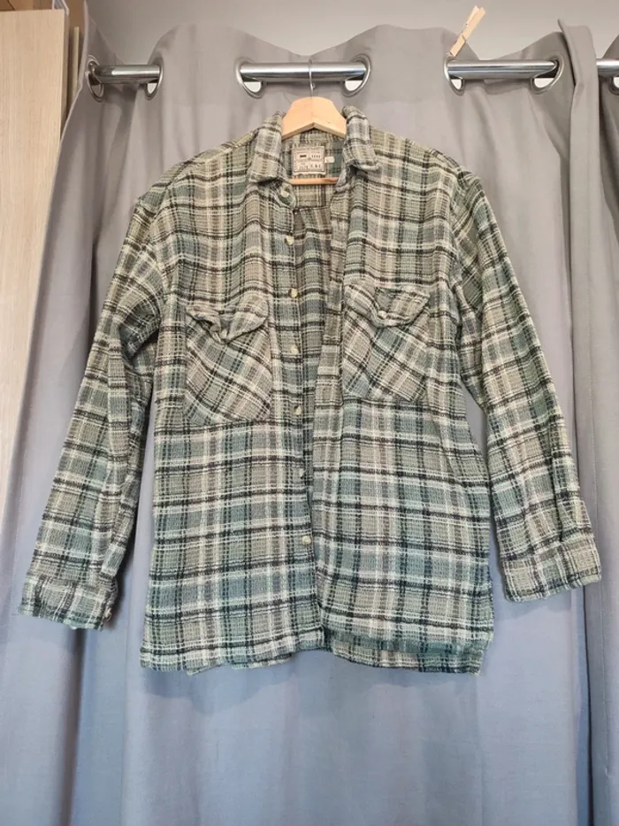 Chemise Vintage à carreaux 🌿 Scott & Fox 1999 - photo numéro 3
