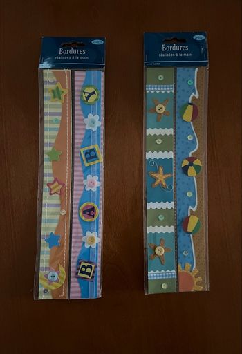 2 lots de 2 bordures