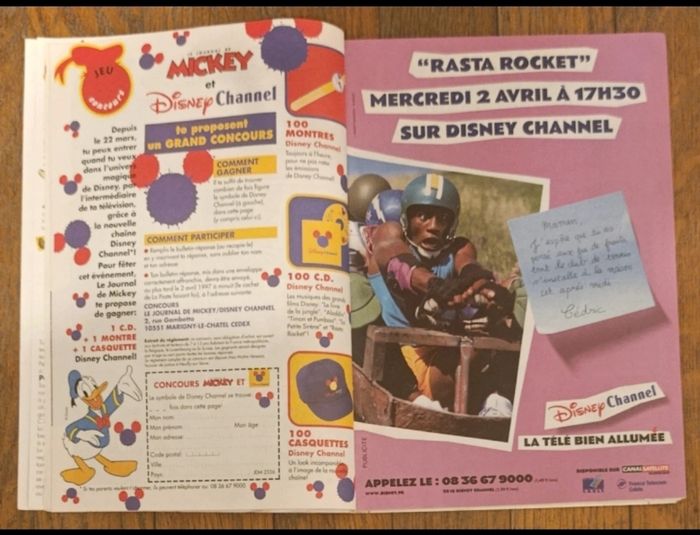 Ancien journal de mickey avec cadeau autocollants 101 dalmatiens N°2336 de 1997 vintage - photo numéro 6