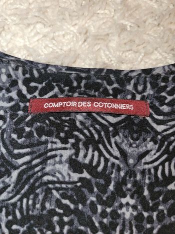 Robe fluide imprimée neuve