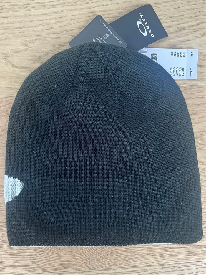 Bonnet Oakley Black Eclipse Beanie - photo numéro 3