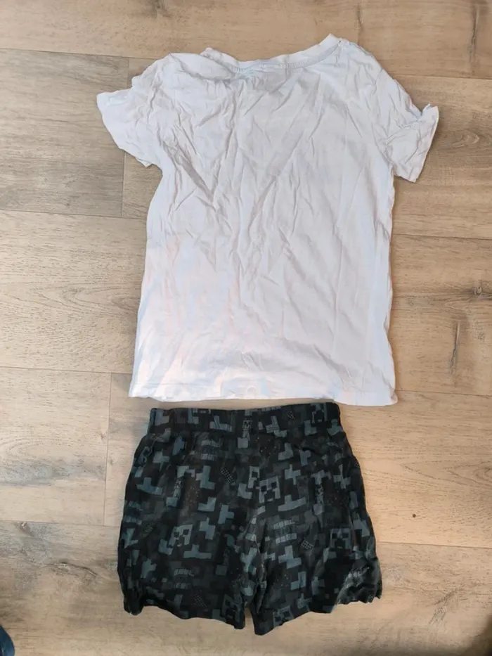 Pyjamas short Minecraft 140 - photo numéro 2