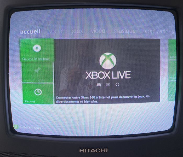 🎮 Console Microsoft Xbox 360 noire 120GB - photo numéro 6
