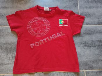 Tee shirt Portugal 6 ans