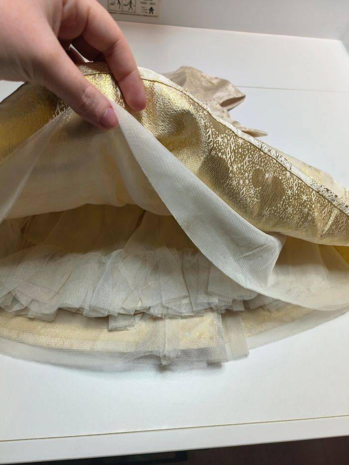 Robe princesse fête jupon Minnie Mickey 12 mois - photo numéro 2