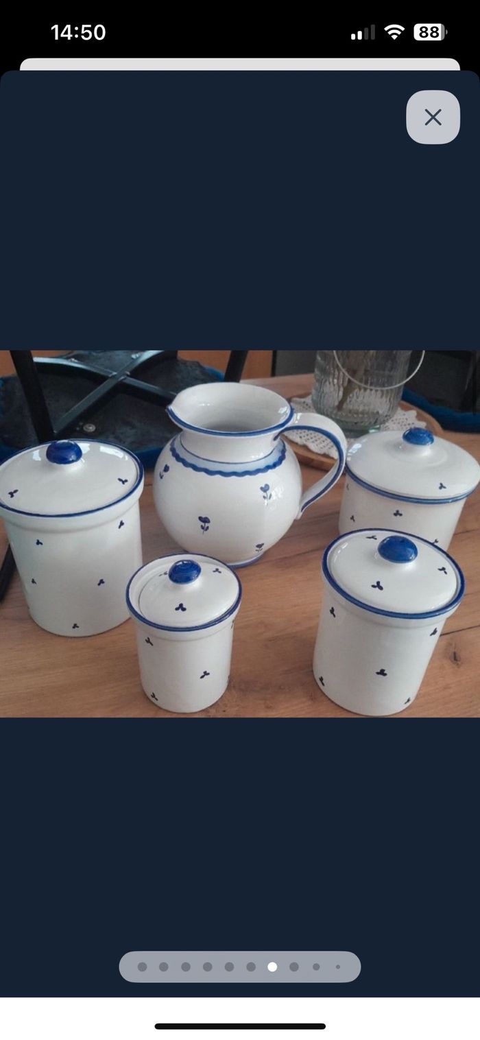 Ensemble deco vaisselle