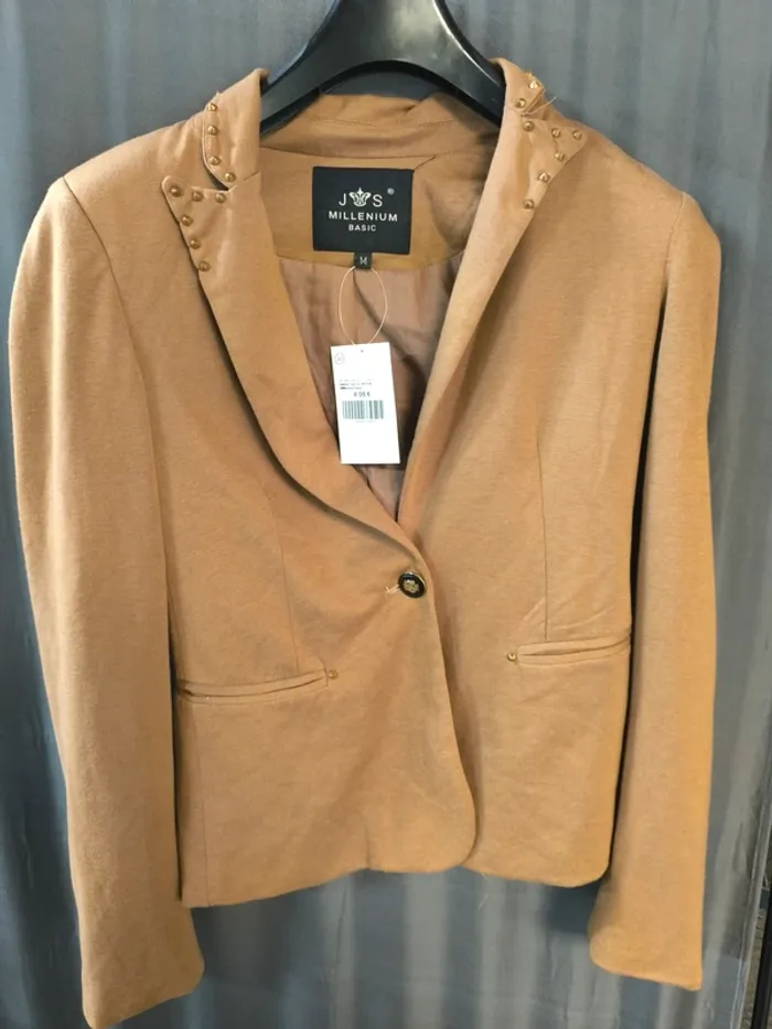 339505 blazer marron femme S Millenium basic