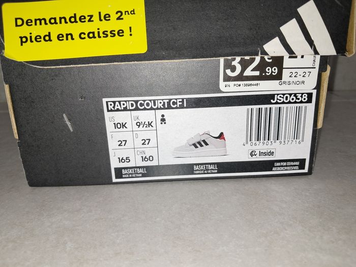 Basket adidas garçon - photo numéro 4