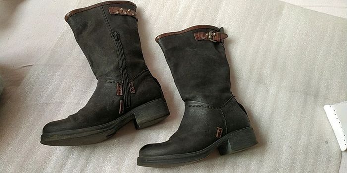 Bottes mi hautes Salamander p38 - photo numéro 5