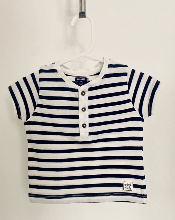 Lot 2 Tee-shirt 6 mois NEUFS - photo numéro 2