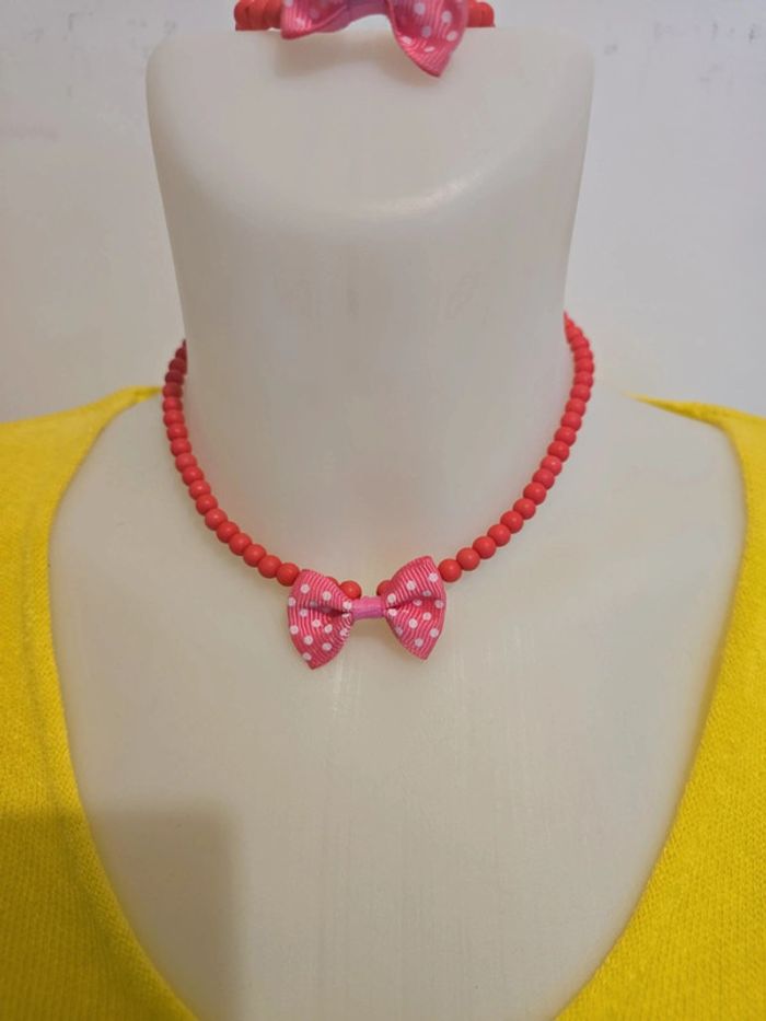 Ensemble enfant collier plus bracelet neuf - photo numéro 2