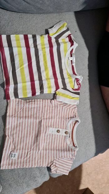 1 mois tee shirt garçon