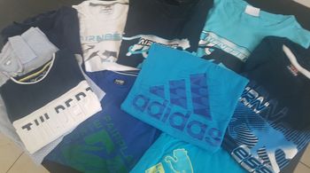 Lot garçon 14 16 ans  LACOSTE,  ADIDAS,AIRNESS,PUMA...