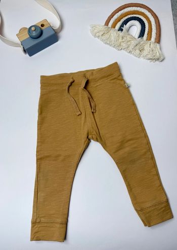 Pantalon legging brun Cuddles & Smiles bébé garcon 12 mois