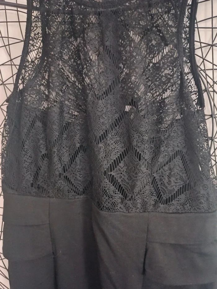 Robe noire dentelle les 3 suisses taille 38 #giustina9femme38 - photo numéro 2