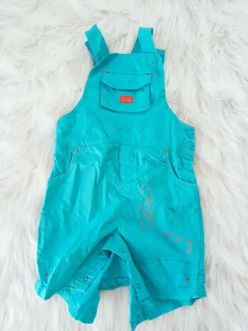 Salopette neuve Orchestra turquoise 12mois N*098