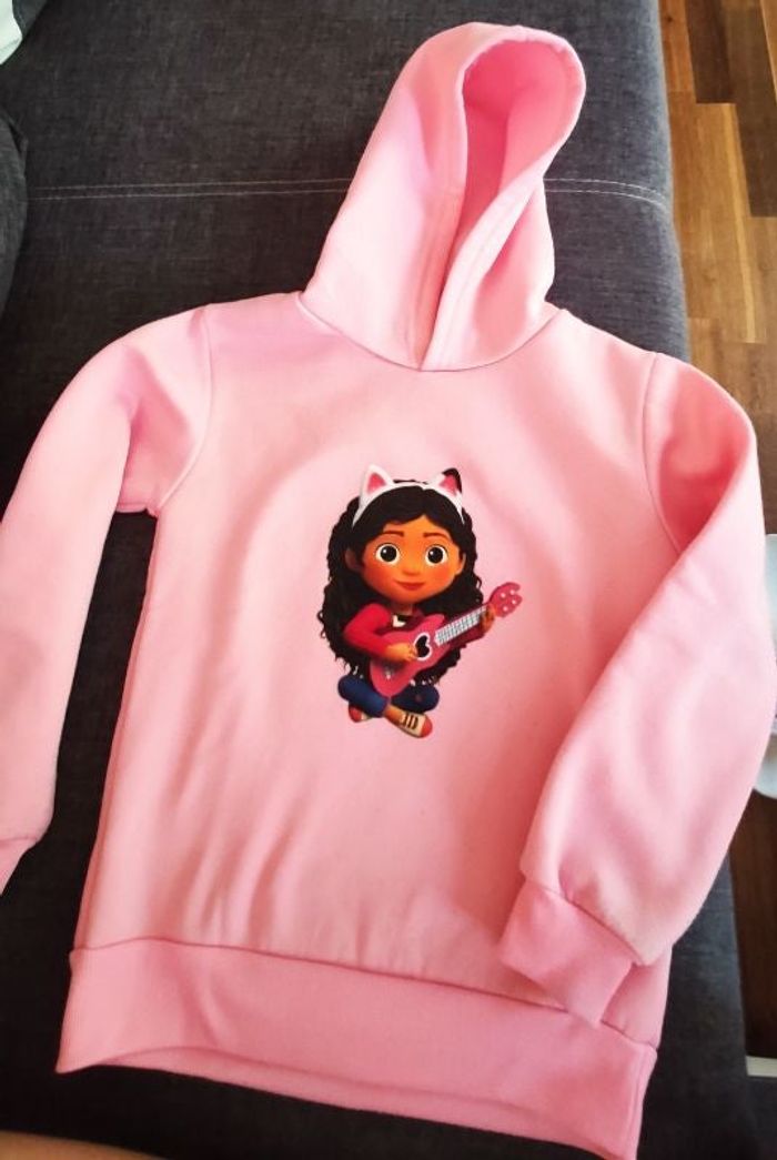 Sweat fille Gabby chat