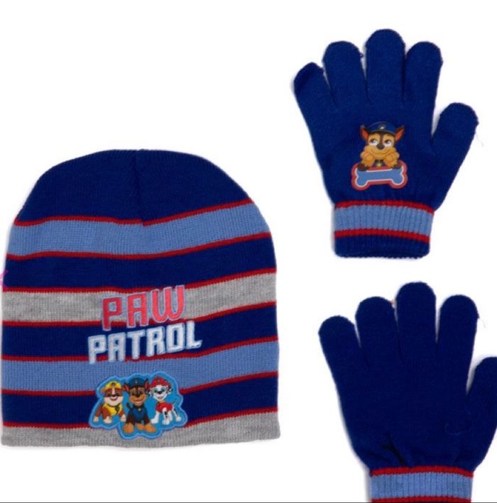 Bonnets gants TAILLE UNIQUE barbie rose  fille  enfants  et  Bonnets gants  ensemble pat patrouille  garçons et dragon ball z et spider man - photo numéro 4