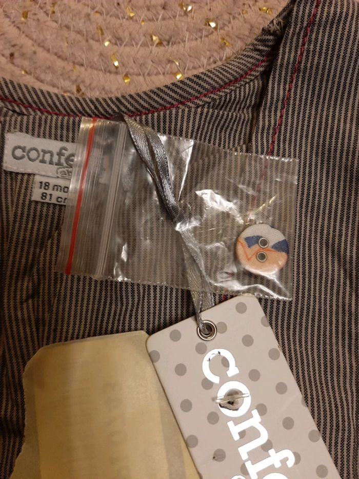 Gilet sans manches neuf Confetti pour Absorba 18 mois - photo numéro 3