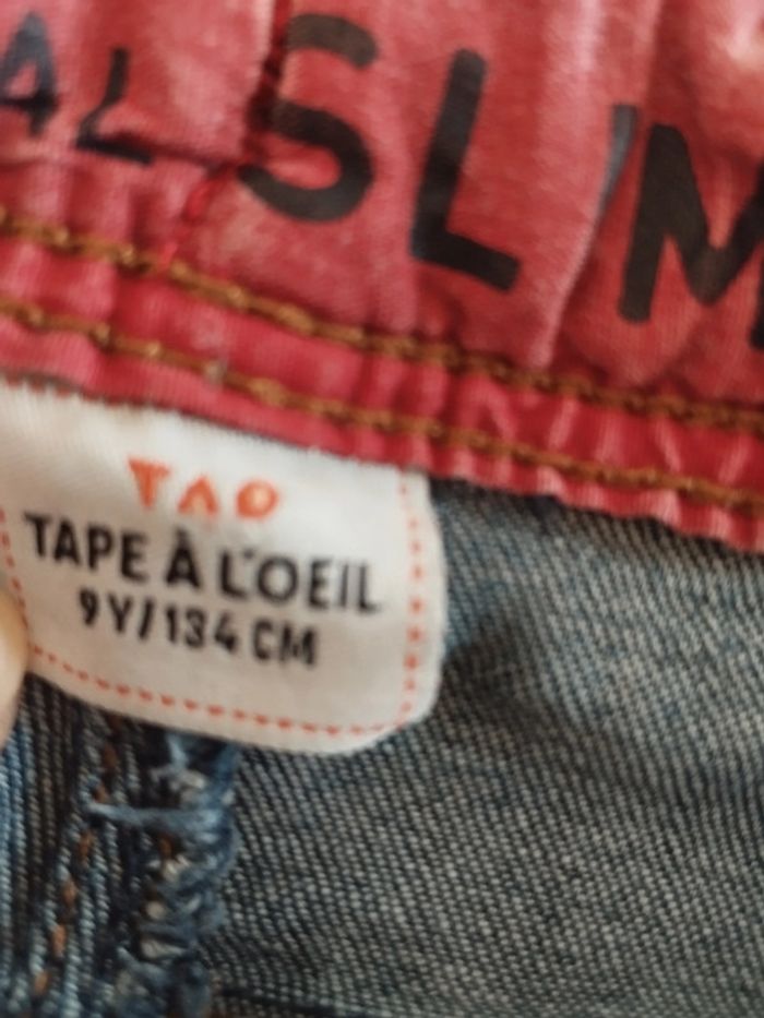 👖 Jeans - Slimmy - 9 ans - Tape à l'Oeil 👖 - photo numéro 3