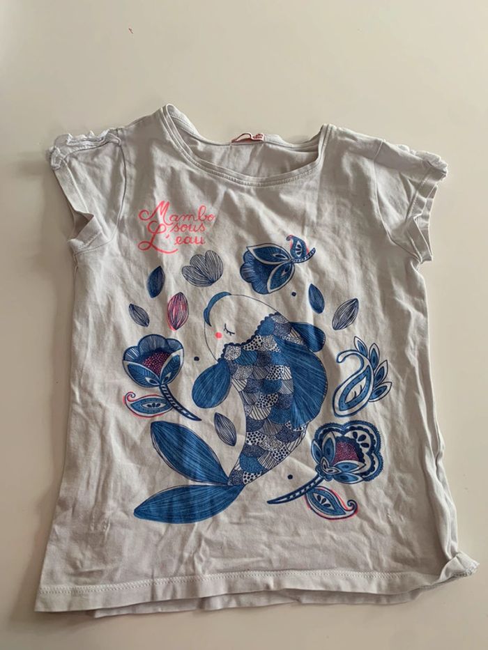 Lot 3 t-shirt manches courtes 8ans (orchestra/DPAM) - photo numéro 5