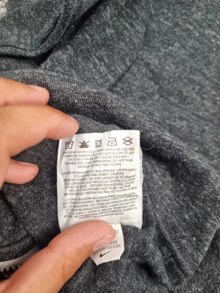 Veste zippé capuche Nike gris, S Femmes - photo numéro 8