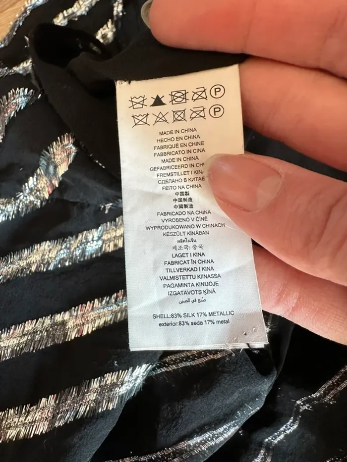 Robe Michael Kors noir et argent taille 38 - photo numéro 6