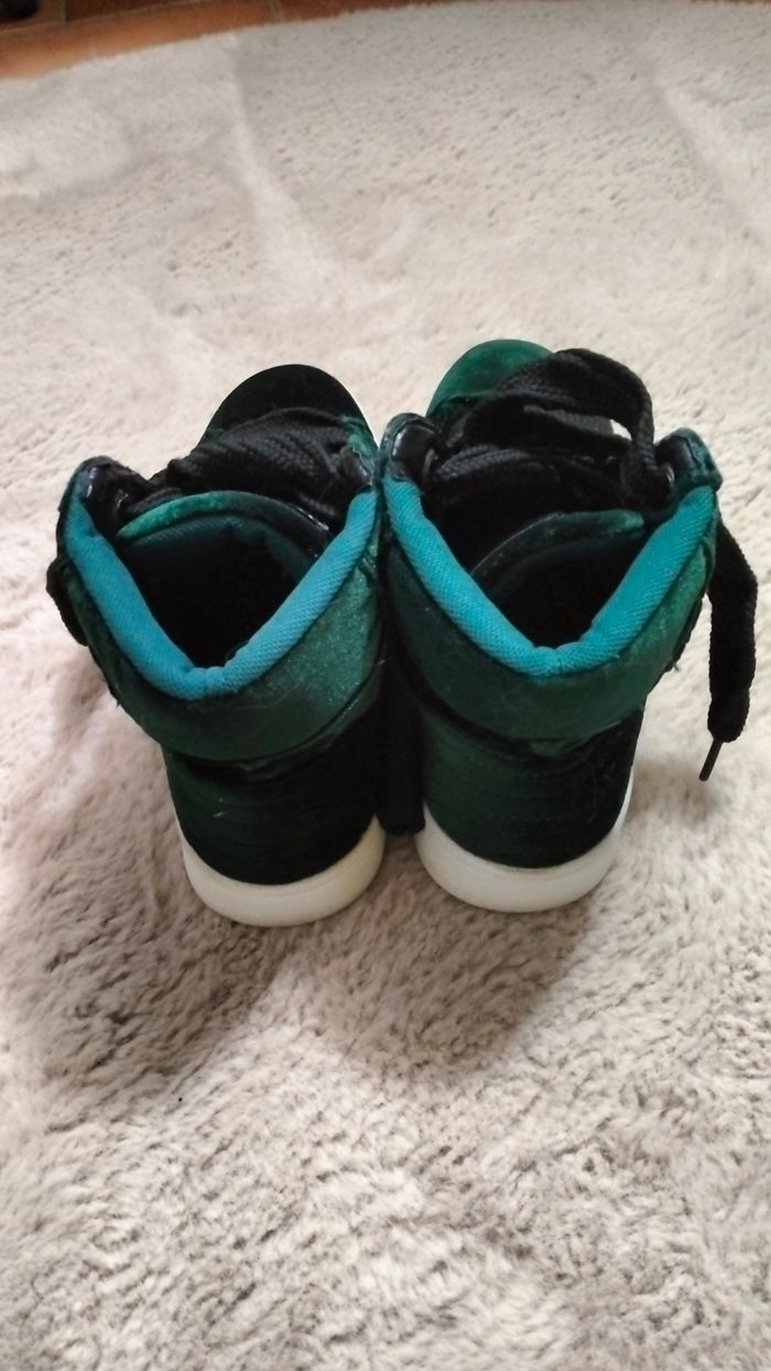 Baskets montantes en velours femme Yamamay - photo numéro 2