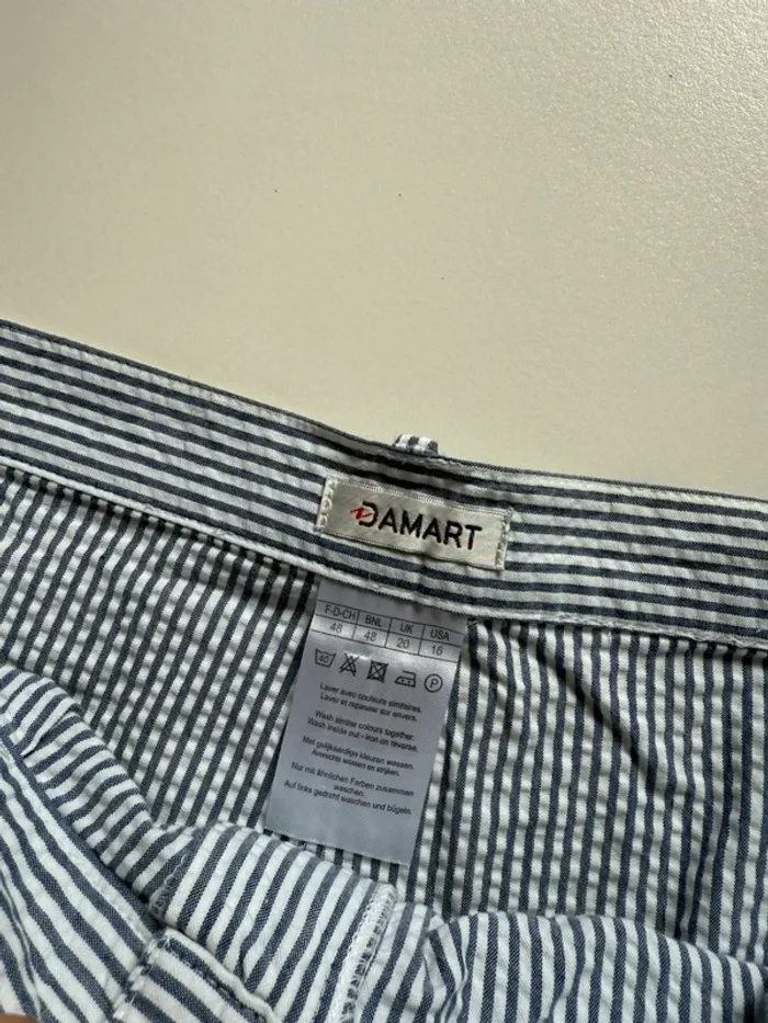 Short à rayure Damart - photo numéro 2