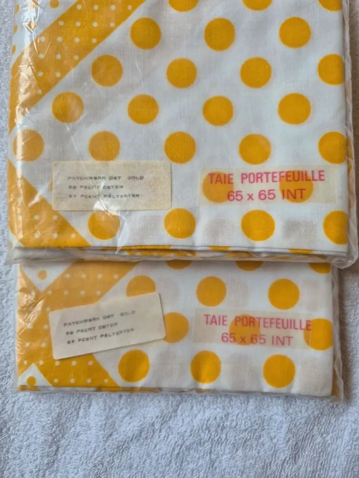 Lot de taies 65x65 - photo numéro 3