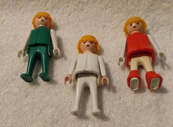 lot 3 Playmobil vintage daté Geobra 1974