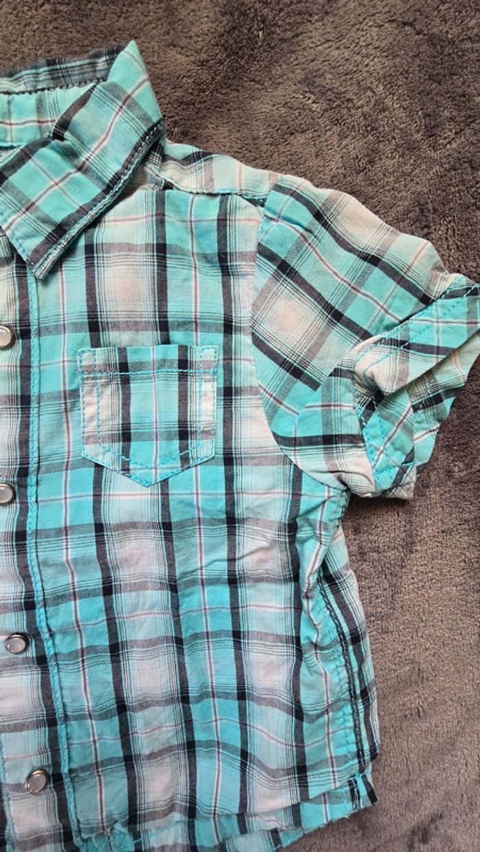 Chemise manches courtes 6mois - photo numéro 3