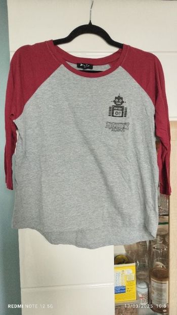 Tee shirt manche mi longues Jennyfer