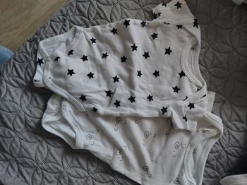 5 bodies manches courtes 3 mois