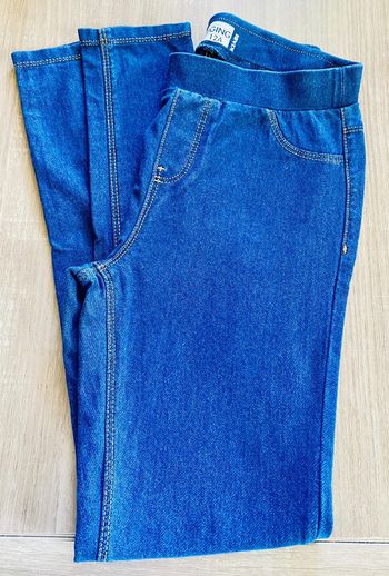 Jegging bleu