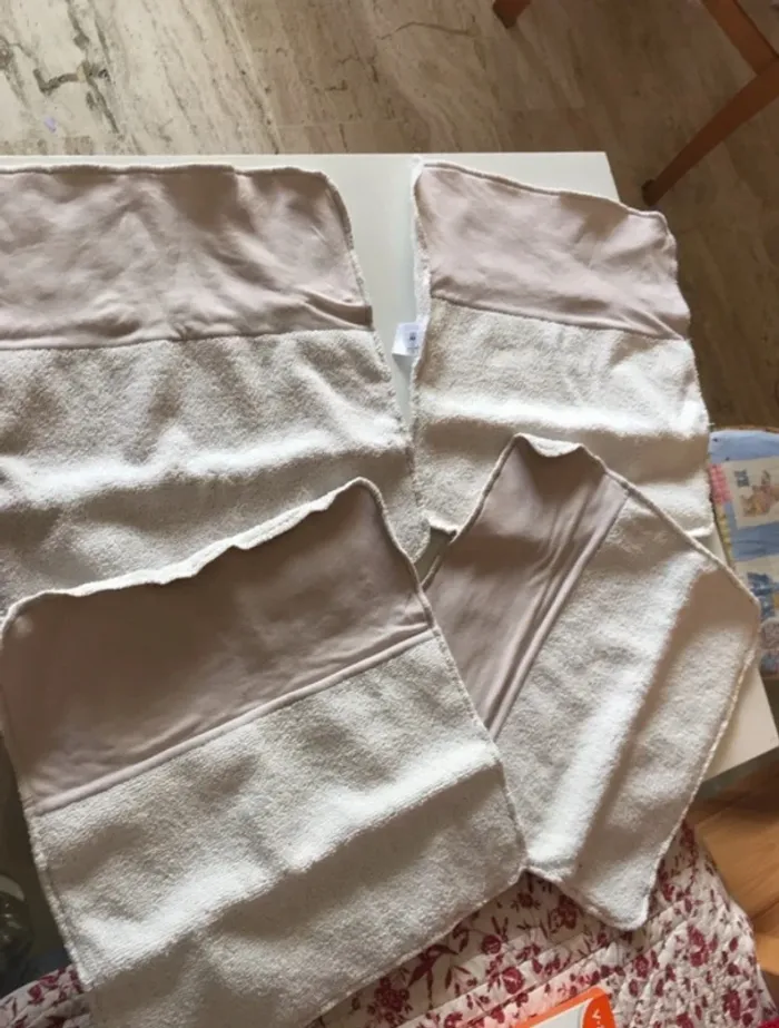 4 Inserts / absorbant en microfibre Hamac