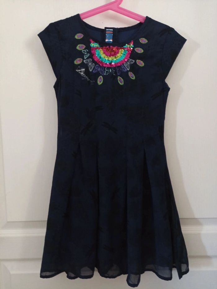 Robe voile libellule Desigual 7/8 ans
