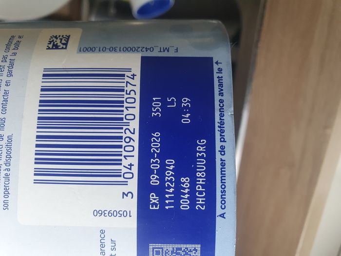 Lot de 4 bouteilles galia 3 ème âge