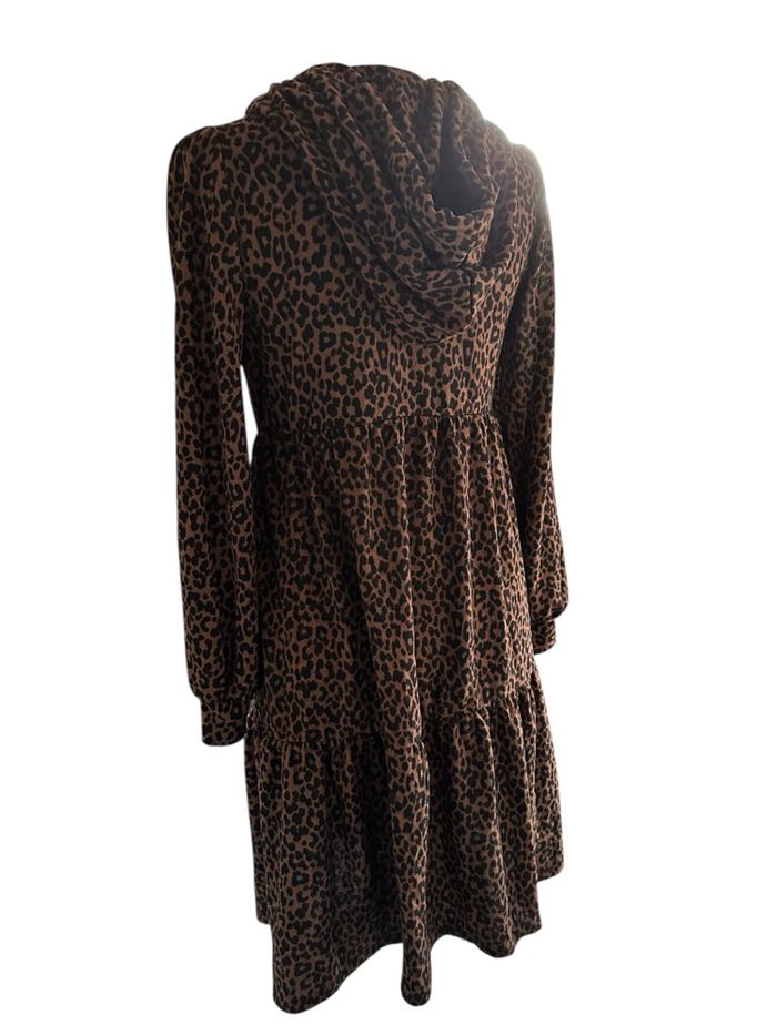 Robe léopard marron - photo numéro 3