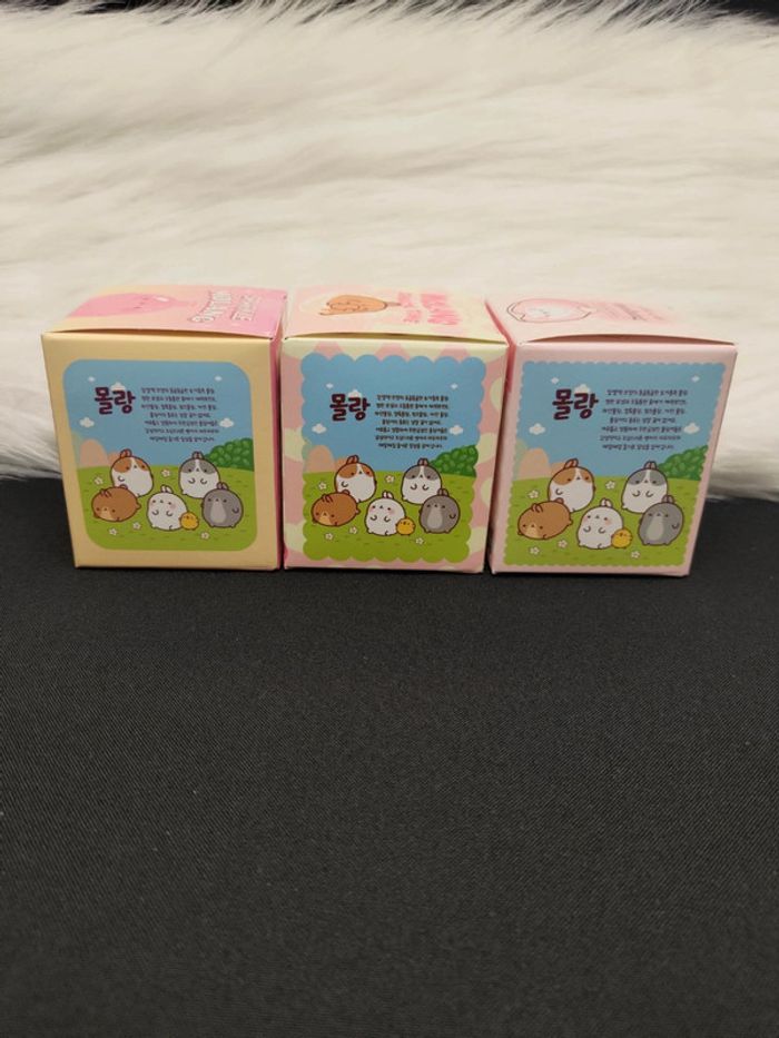 Lot de 3 boîtes surprises Molang "rose" - Éditions Sparkle, Snack Time & Roll Cake - photo numéro 4